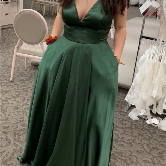 David’s Bridal Full Length Dress - Picture 8 of 9